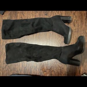 Thigh High Suede Boots